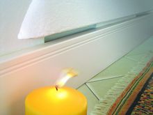 The Coolhouse System delivers air to the villa via these vents