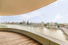 Roof Terrace View, Riverwalk, Millbank, Westminster