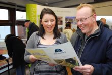 Staff from Barratt Northampton were on hand at a public consultation earlier this year to inform local residents about the plann