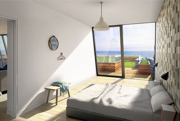 Llyn Peninsula bedroom