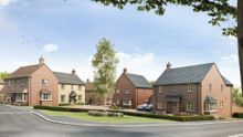 vb1379045_Street scene - Plot 12-17 - A typical street scene at Heathcote Grange