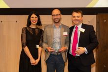 Property Press Awards 2019 - Kevin Smith, Accepting on Behalf of Alan Titchmarsh, Winner of Garden Journalist of the Year