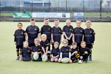 MWmch19-034427 The Northwich SuperStars in their new football kit sponsored by David Wilson Homes