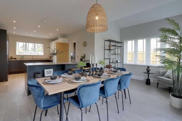 Cavanna @ Wolborough Hill show home_dining room Cavanna @ Wolborough Hill show home_dining room