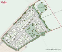 Somerford Park, situated off Engleton Lane in Brewood
