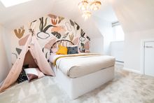Young person's bedroom in the Langcombe show home 