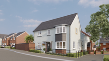 CGI of the Steeperton house type at Cavanna @ Elm Park