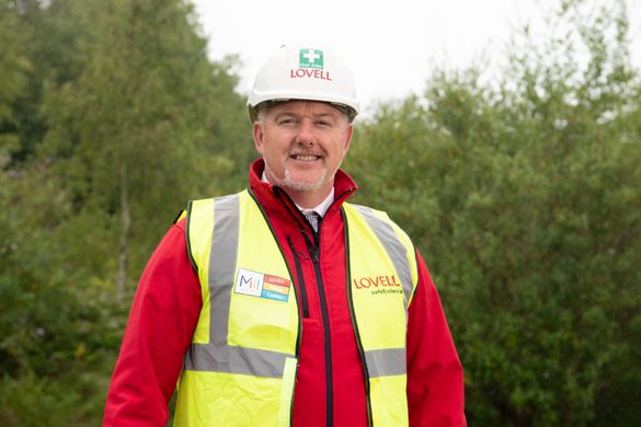 Pride in the Job Quality Award winner Geraint Thomas Senior Site Manager at Lovell Pride in the Job Quality Award winner Geraint Thomas Senior Site Manager at Lovell