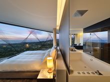 Master bedroom of Villa Solitaire in Son Vida