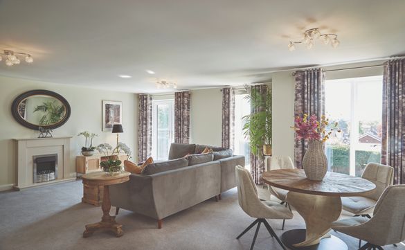 Adlington Retirement Living's new show apartment at Broadleaf House in Wylde Green, Sutton Coldfield