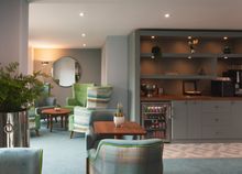The Coffee Lounge in Adlington Retirement Living's new community in Newcastle-under-Lyme, Staffordshire 