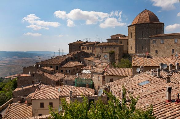 Typical Tuscan town Typical Tuscan town