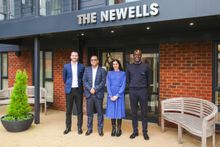 Phil Holyoak, Mohammad Yasin, Sarina Kiayani and Garry Lewis at The Newells