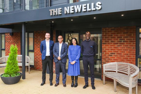 Phil Holyoak, Mohammad Yasin, Sarina Kiayani and Garry Lewis at The Newells Phil Holyoak, Mohammad Yasin, Sarina Kiayani and Garry Lewis at The Newells