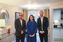 Mohammad Yasin, Sarina Kiayani and Phil Holyoak at The Newells