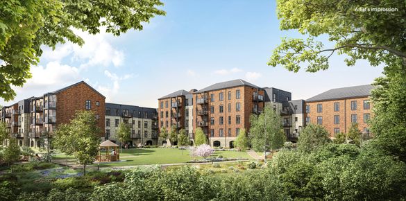 Artist impression of Adlington Retirement Living’s newest community in Knaresborough Artist impression of Adlington Retirement Living’s newest community in Knaresborough