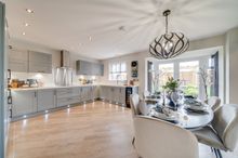 The spacious kitchen in the Shelford