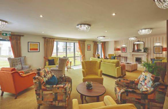 New homeowners' lounge at Radford House, Adlington Retirement Living's new community in Exeter New homeowners' lounge at Radford House, Adlington Retirement Living's new community in Exeter