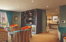The coffee lounge at Radford House, Adlington Retirement Living's new community in Exeter