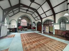 Inside Greenfields Methodist Church, Shrewsbury