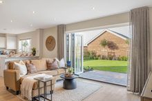 Interior of the show home at The Hamlet.