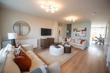 Interior of the show home at Trentside, Beeston.