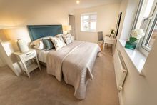 Bedroom Interior of the Stockwood style home