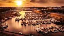 Milford Haven Harbour in Pembrokeshire