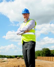 Chris Hatfield, Managing Director at David Wilson Homes South Midlands. 