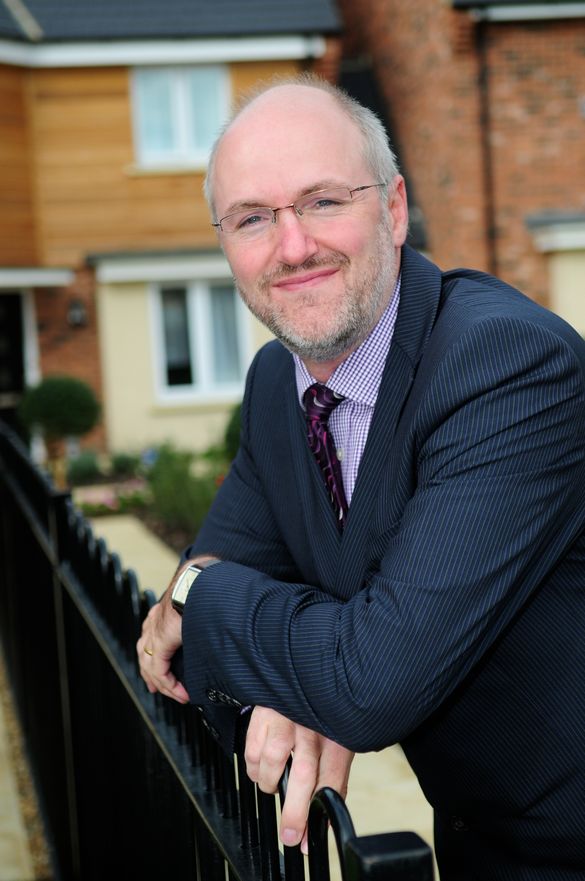 Chris Hatfield, Managing Director at David Wilson Homes South Midlands. 