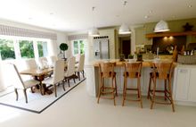 The kitchen at Swallowhurst, by Linden Homes in partnership with Wates Developments, contact Linden Homes on 0844 417 5987.