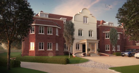 Sunningdale - CGI of Laggan House Sunningdale - CGI of Laggan House