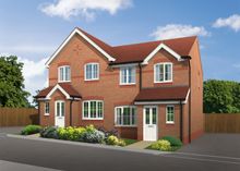 CGI of the semi-detached Loxley