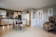 An example of the stunning interior design in a David Wilson Homes Buckingham show home.