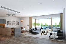 Queen's Park Place NW6 Penthouse living room