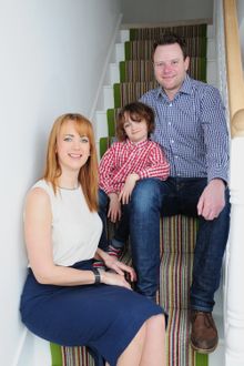 The family are enjoying life in their new home.