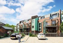 CGI exterior of the apartments at Acacia, Isleworth by Thames Valley Housing (may be subject to change). Call 0208 607 0550