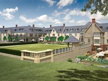 Richmond Witney bowling green and terrace