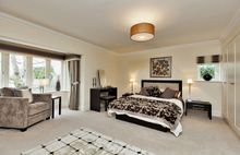 An en suite bedroom