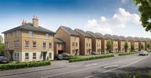 A CGI of one of Barratt Homes' Belgravia properties at Newton's Place