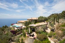 Spectacular finca in Deia overlooking the sea.  From 17,000 euros pw