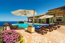 Spectacular finca in Deia overlooking the sea.  From 17,000 euros pw