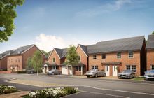 A CGI of what City Heights in Leicester will look like.  