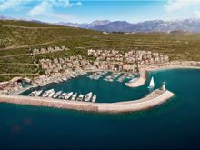 Lustica Bay Marina view