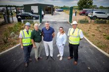 The new entrance to Bridge Community Wellness Gardens. Ref MWJLY18-079773