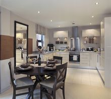 The show home at Montrose Gardens