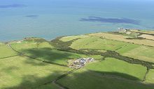 Ring fenced property with a magnificent coastal setting overlooking Cardigan Bay