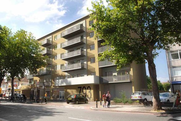 CGI of Thornton Heath