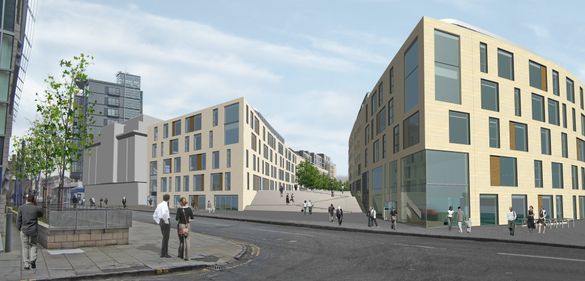 Development at Freer Street, Fountainbridge