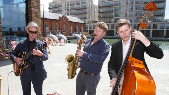  Royal Albert Wharf in London's Royal Docks, were given a day to remember at a community Summer Celebration.